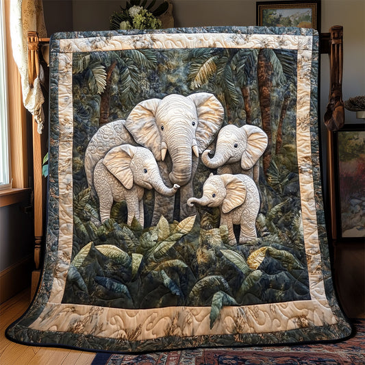 Elephant Family WX2003008CL Quilt