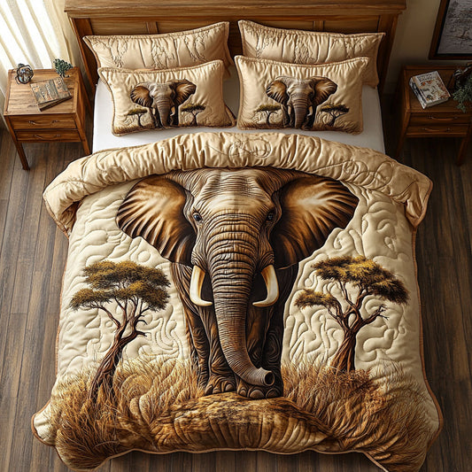 Elephant Realm CP0808071CL Duvet Cover Set