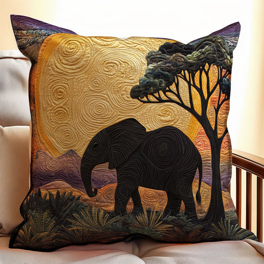 Elephant WX0303121CL Quilt Pillow Case