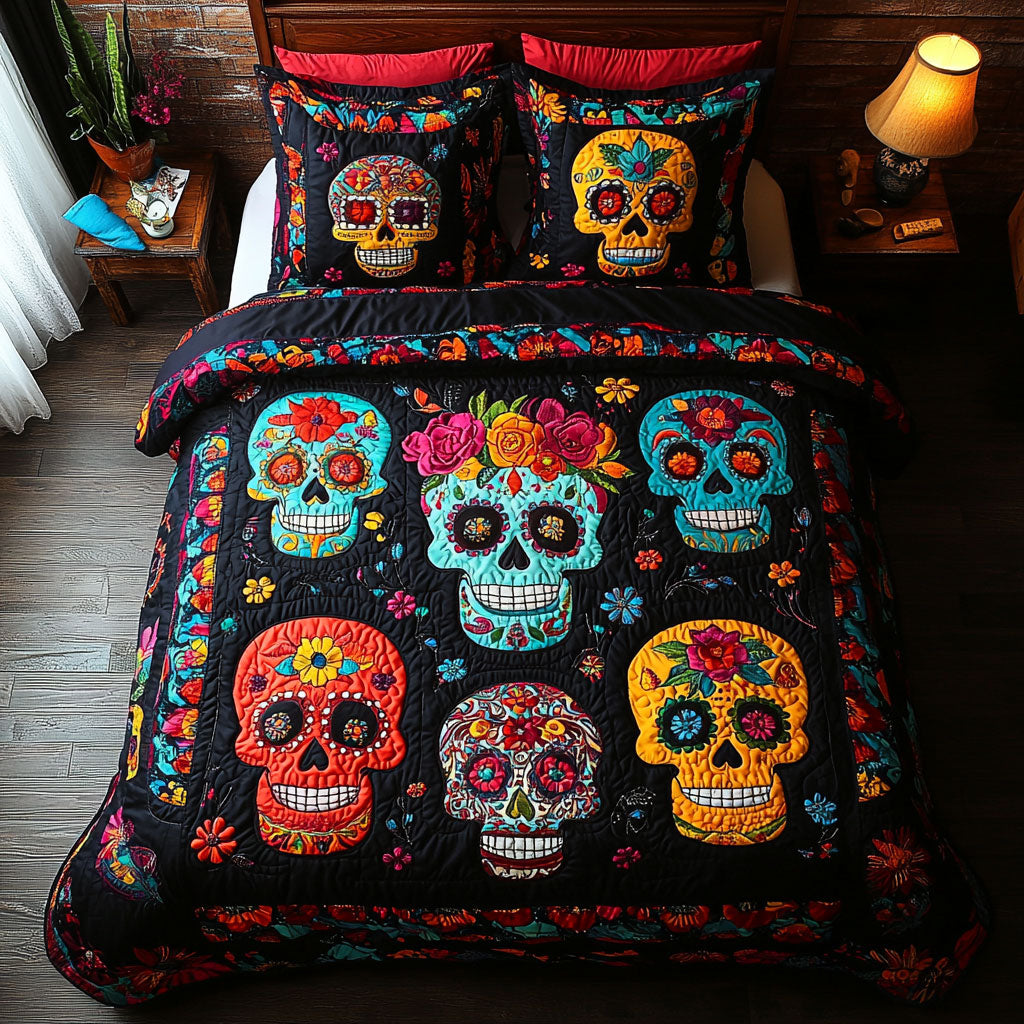 Embroidered Afterlife WJ0708102CL Duvet Cover Set