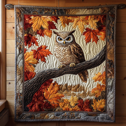 Autumn Owl CW1806013CL Quilt