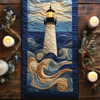 Beacon of Comfort CM2304045CL Quilted Table Runner
