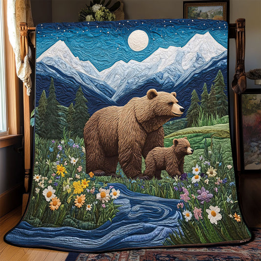 Cute Bear Journey WP2003018CL Quilt