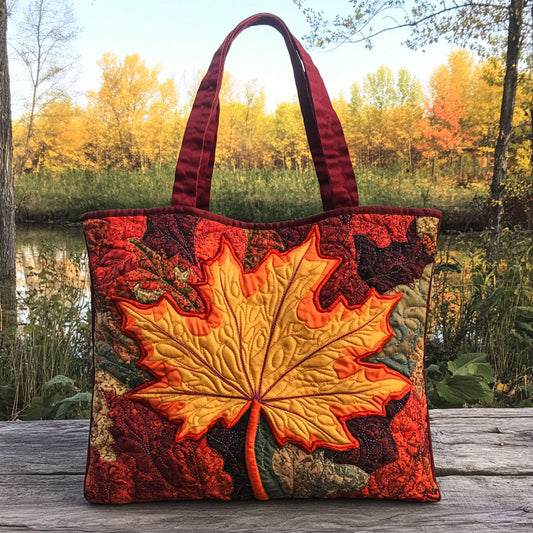 Maple Glow WN2409029CL Quilted Tote Bag