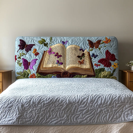 Nature Book QA2312001CL Quilted Headboard Slipcover