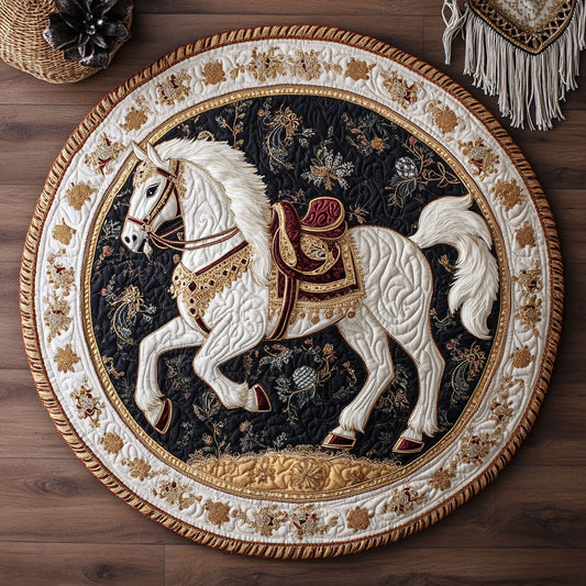Royal Steed Elegance WY0107003CL Quilted Round Mat