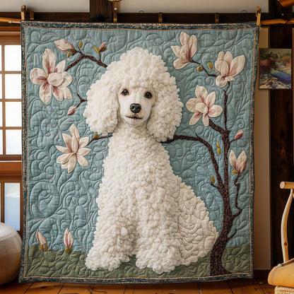 Snowy Poodle WN1803127CL Quilt