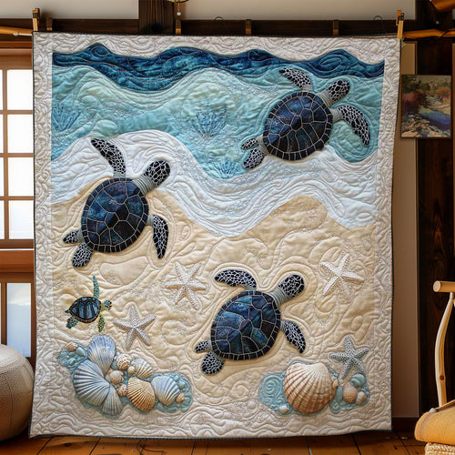 Coastal Turtle Bliss WN1212004CL Quilt