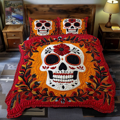 Wreath Skull WY0212070CL Duvet Cover Set