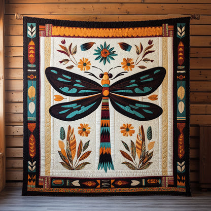 Tribal Dragonfly CW1007043CL Quilt