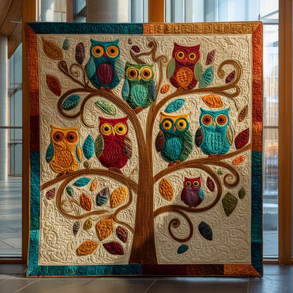 Owl Dream Forest CW0210038CL Quilt