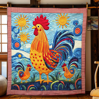 Chicken Garden CW1411021CL Quilt