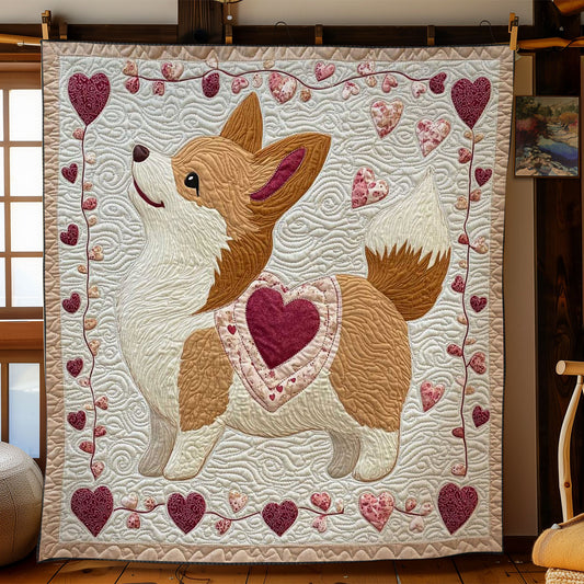 Corgi Love WN3112003CL Quilt