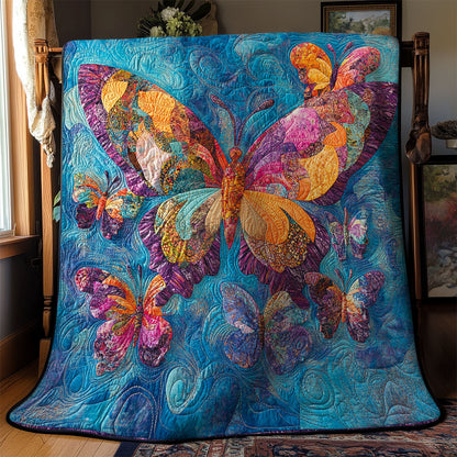 Butterflies WY1202080CL Quilt