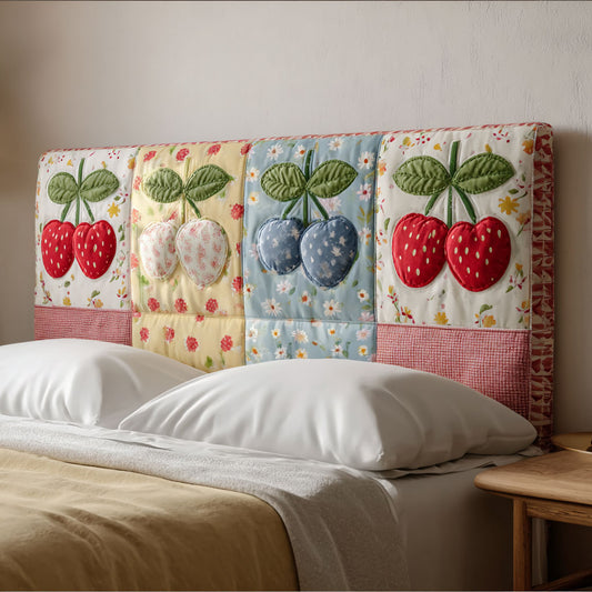 Sunny Berries CP3012030CL Quilted Headboard Slipcover