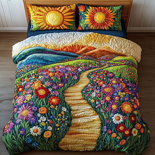 Golden Bloom CP2509076CL Duvet Cover Set