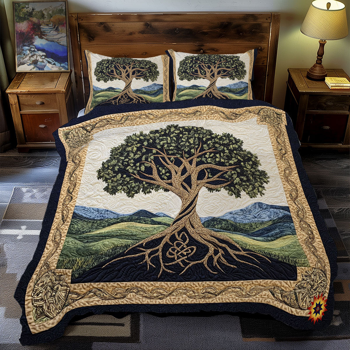 Tree Of Life WY1812084CL Duvet Cover Set