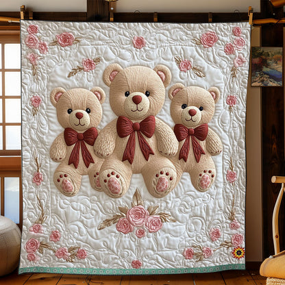 Lovely Teddy Bear WJ1012030CL Quilt