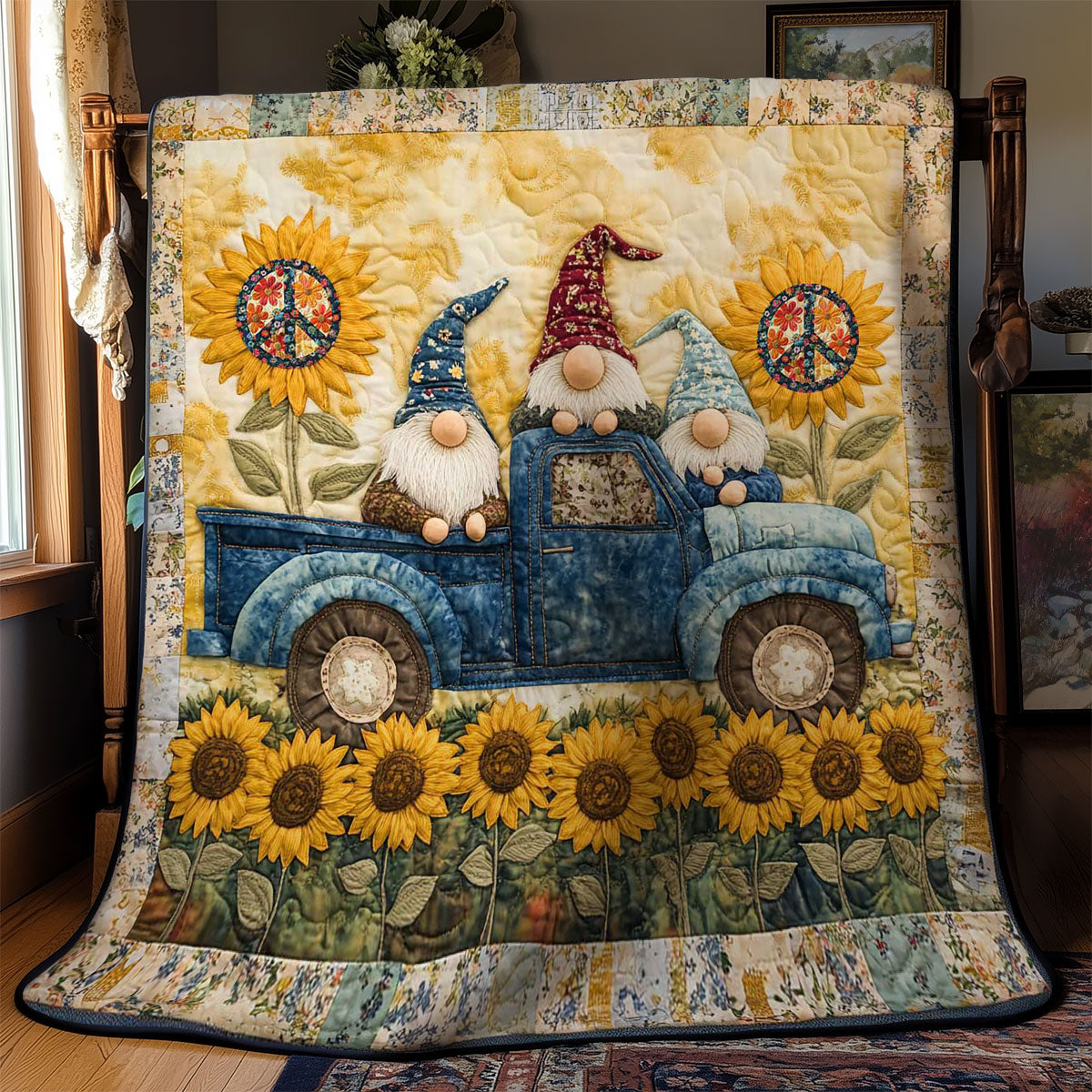 Rustic Gnome Patriot WN2811062CL Quilt