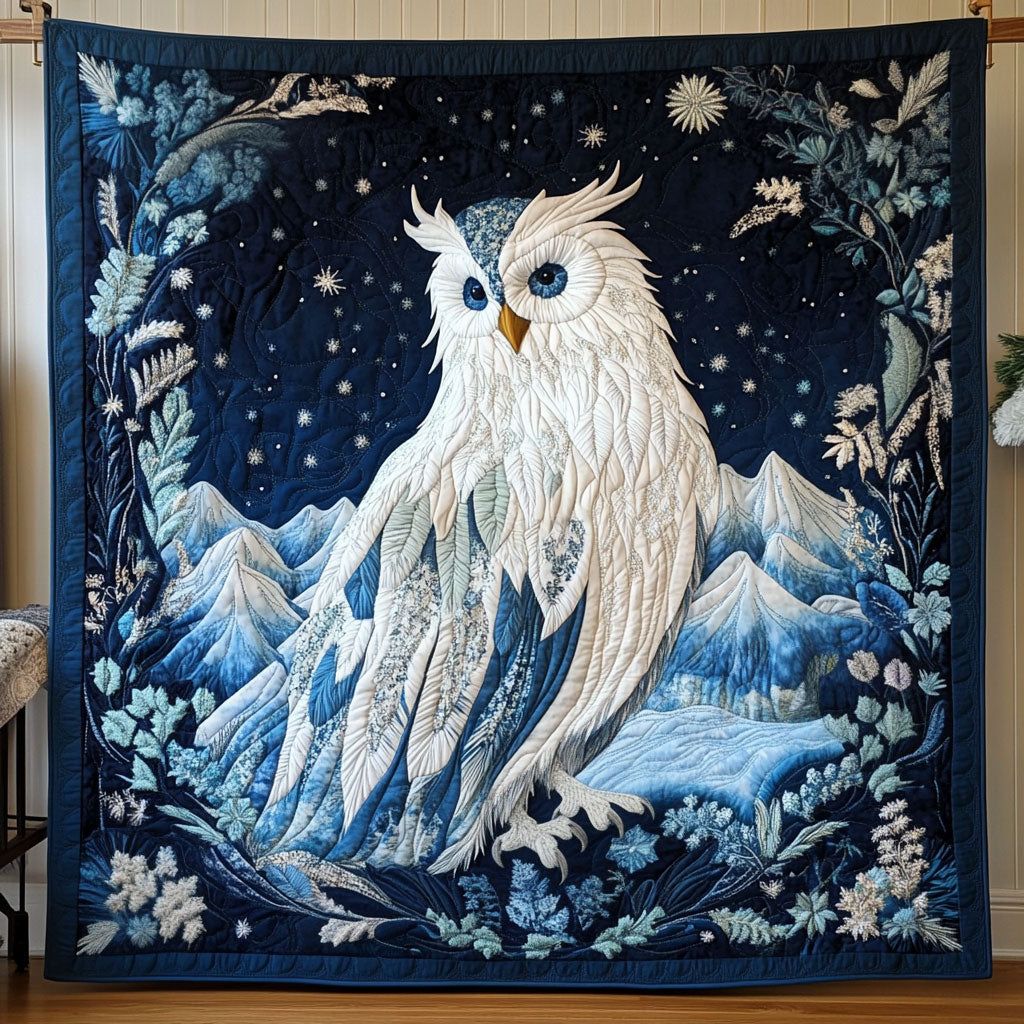 Majestic Snow Owl XK0410007CL Quilt