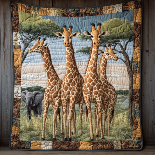 Wild Life Family CP2705051CL Quilt