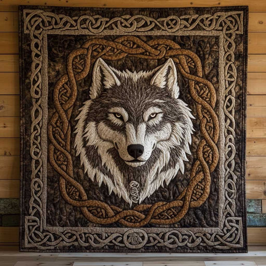 Celtic Wolf Rune WN1904053CL Quilt