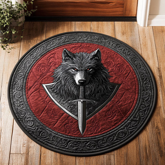Shadowfang Emblem CP3007025CL Quilted Round Mat