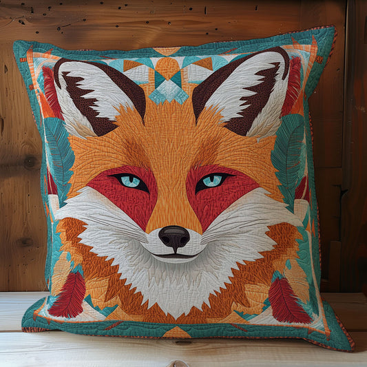 Native American Fox WY0502104CL Quilt Pillow Case