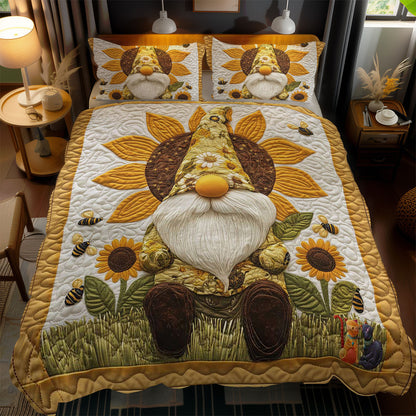 Gnome In Bloom WN1911033CL Duvet Cover Set