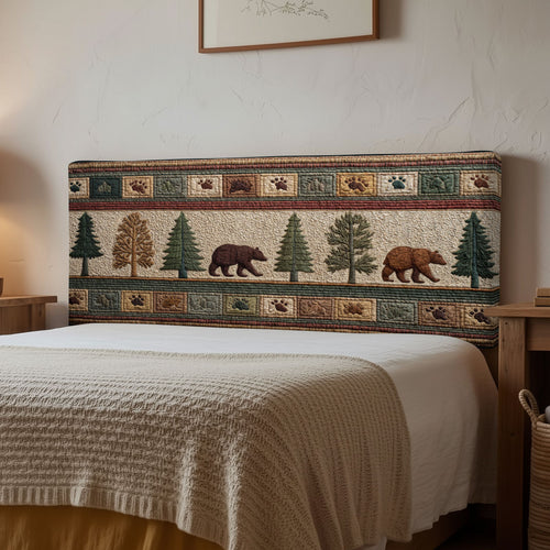 Pine Bears CP2612007CL Quilted Headboard Slipcover