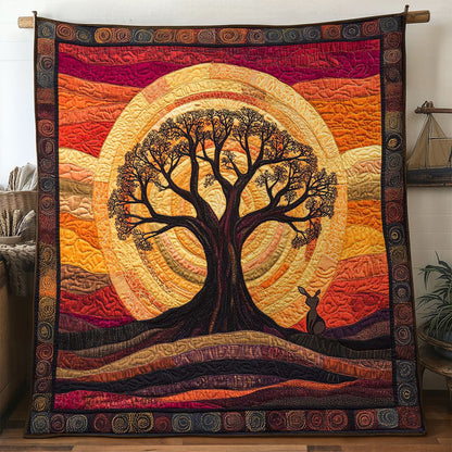 Aboriginal Baobab Firelight WN1904004CL Quilt