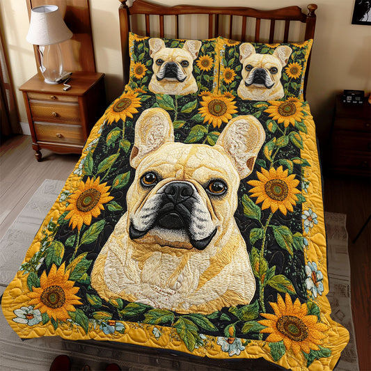 Cozy Bulldog WX2412052CL Duvet Cover Set