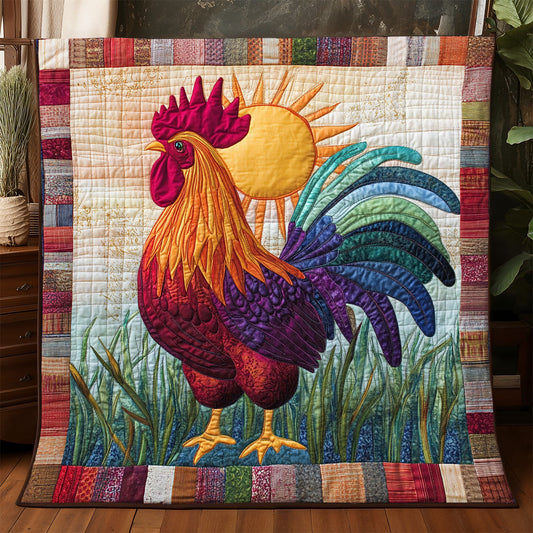 Sunrise Chicken WJ0606015CL Quilt