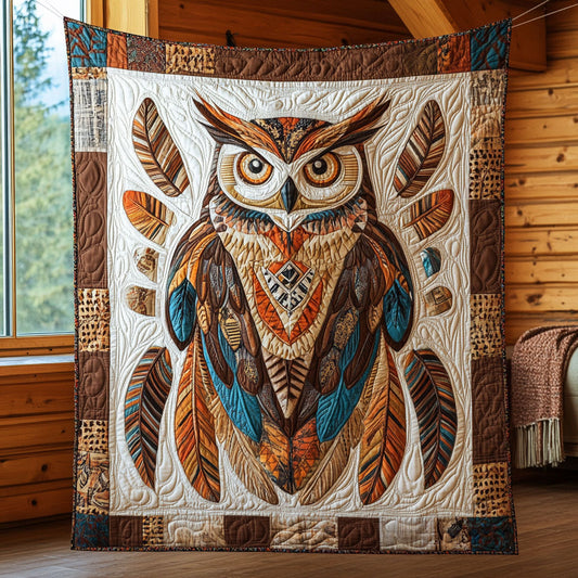 Tribal Owl CW1406038CL Quilt