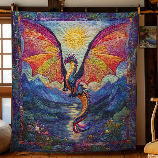 Dragon Of Colorful Skies WN1912046CL Quilt