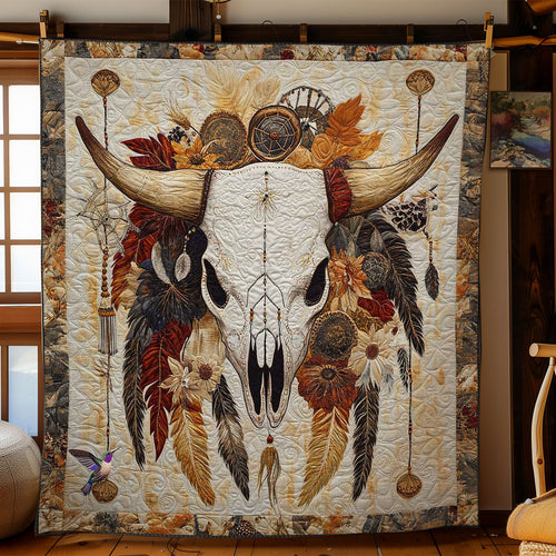 Cow Skull Dreams WN0412078CL Quilt