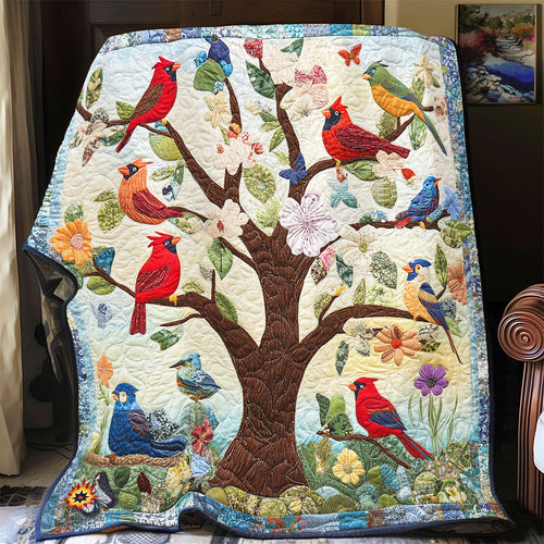 Flourishing Bird  WX2612031CL Quilt