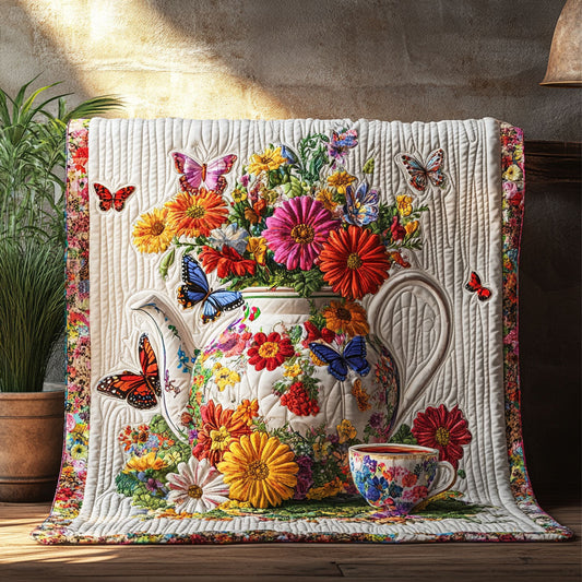 Floral Tea Time CW1006027CL Quilt