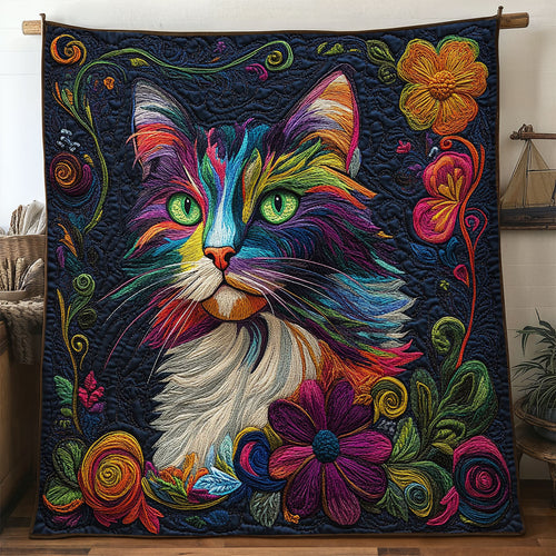 Cat Swirl Spirit WN1806033CL Quilt