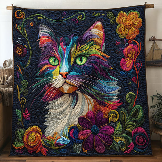 Cat Swirl Spirit WN1806033CL Quilt