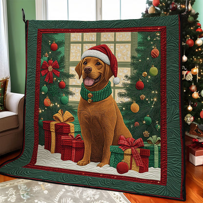 Festive Labrador CW3010012CL Quilt