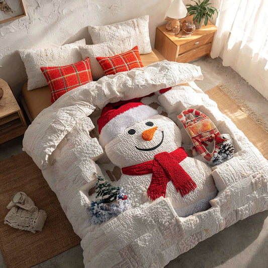 Bright Snowman WN1111002CL Duvet Cover Set