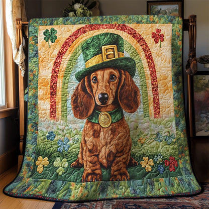 Shamrock Dachshund WN2712011CL Quilt