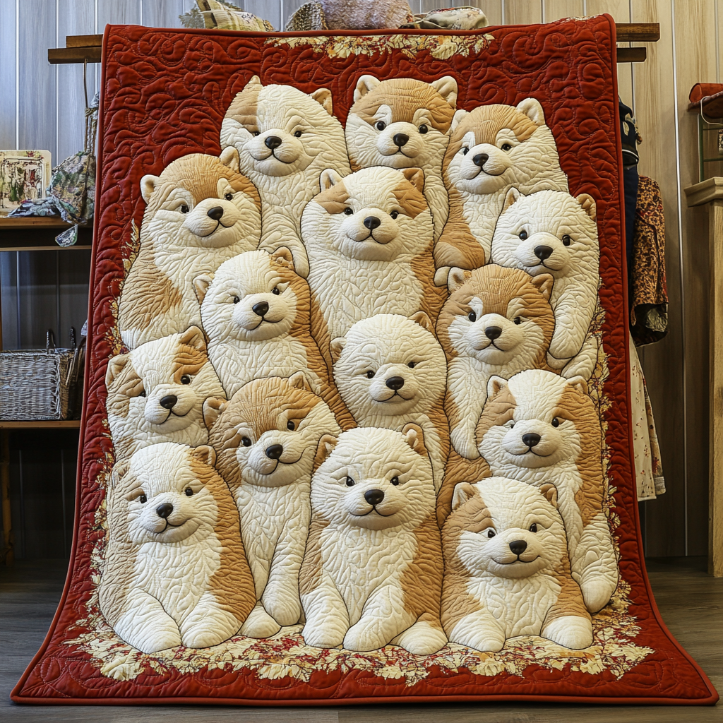 Puppy YR1401041CL Quilt