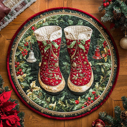 Elf Boots Express WN2205040CL Quilted Round Mat