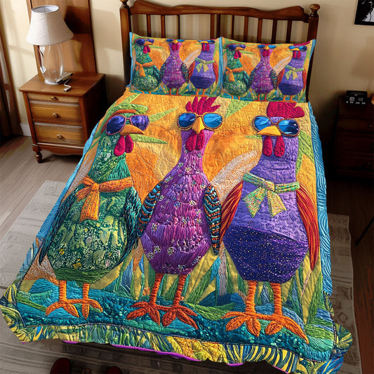 Funny Chicken WX1912088CL Duvet Cover Set