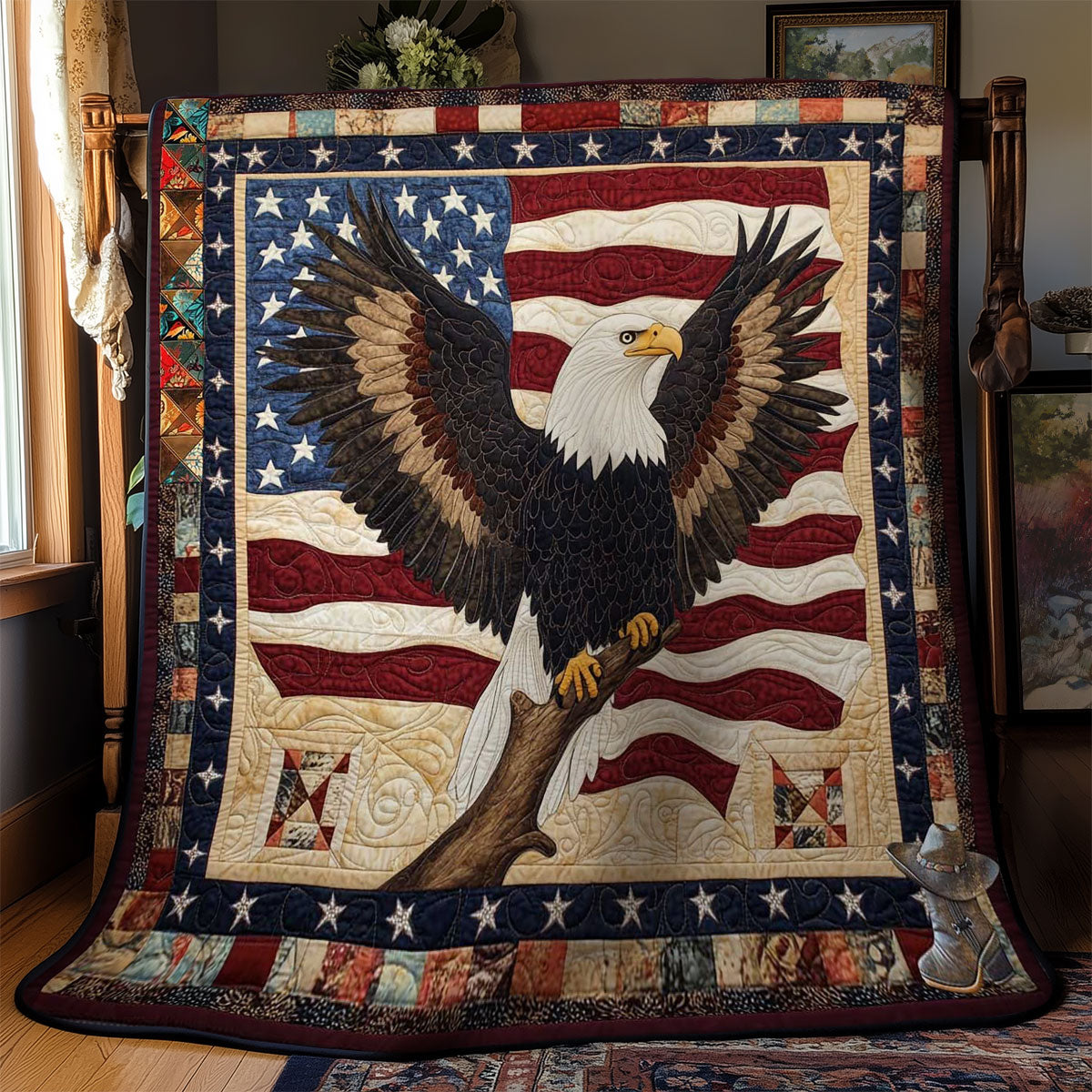 Freedom Eagle WN2711038CL Quilt