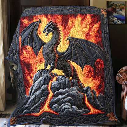 Volcano Dark Dragon WP2002030CL Quilt