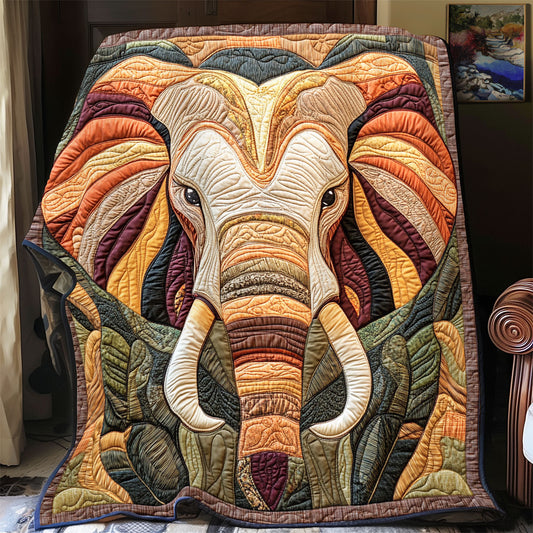 Majestic Elephant YR1501022CL Quilt