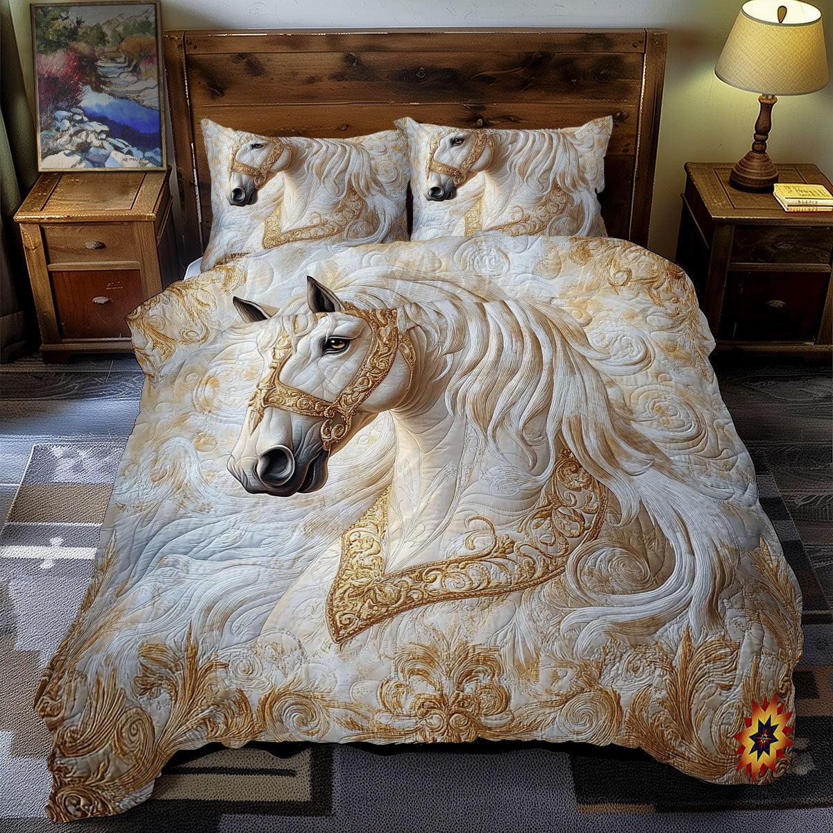 Royal Horse WY2911095CL Duvet Cover Set
